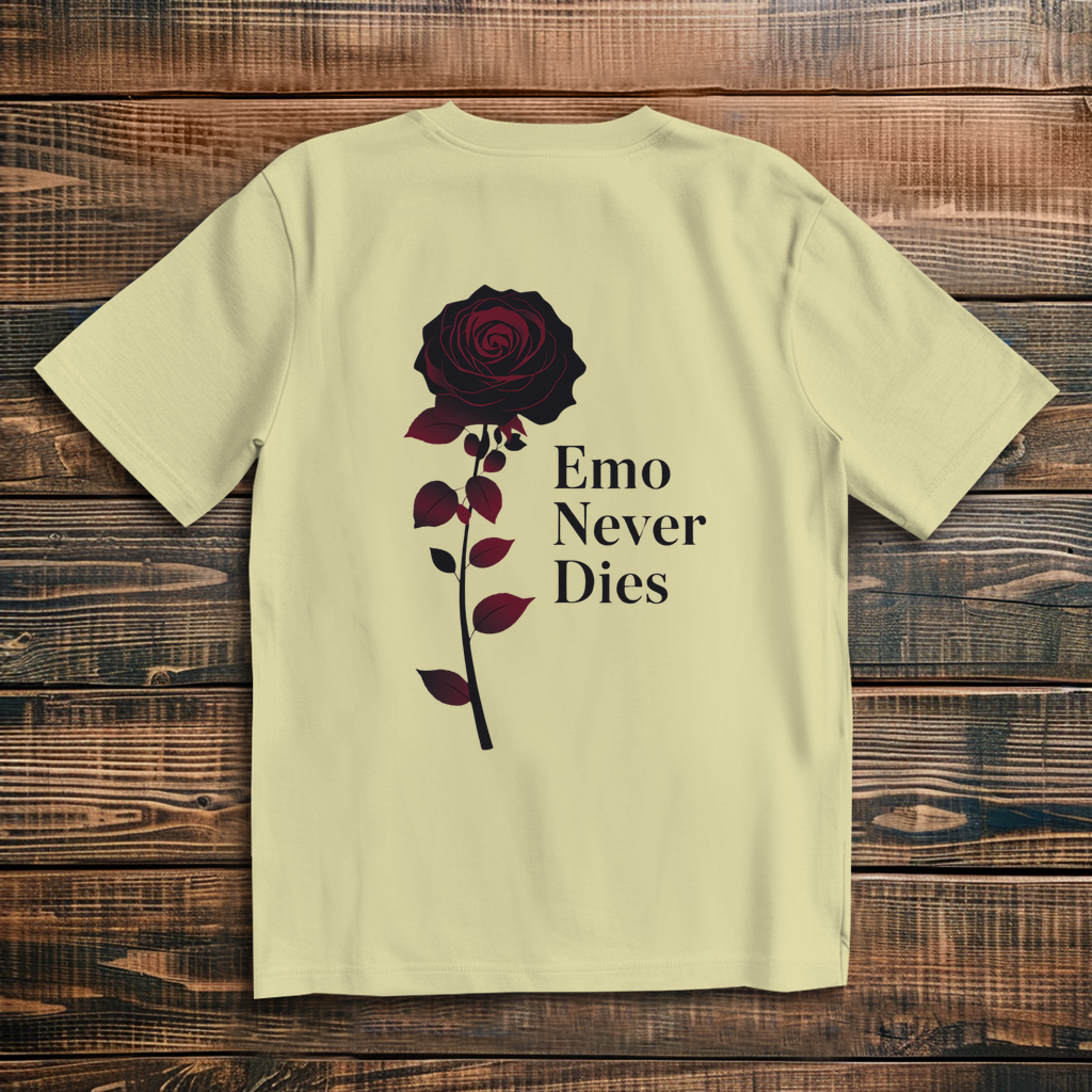 Oversized T-Shirt Emo Never Dies 5