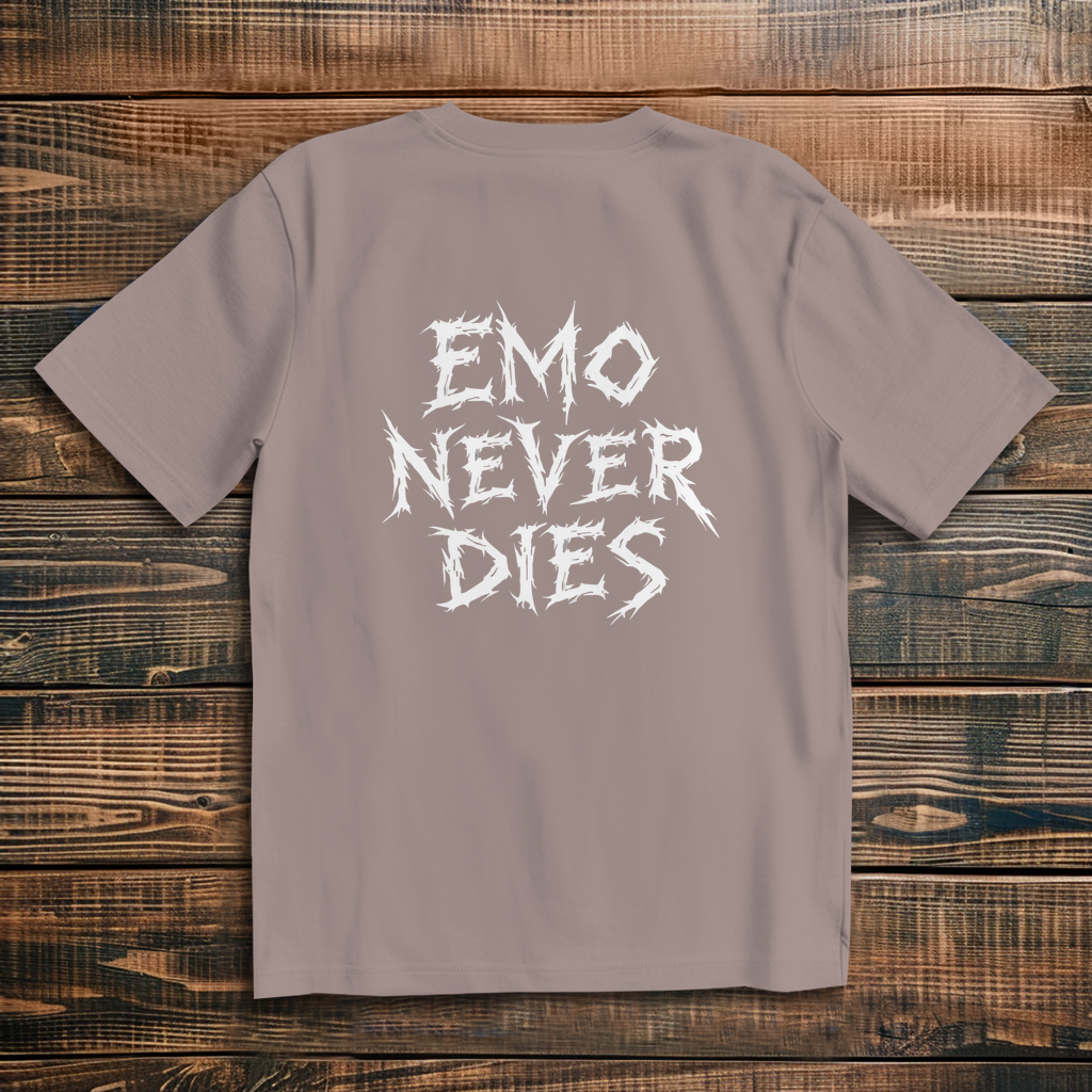 Oversized T-Shirt Emo Never Dies 2
