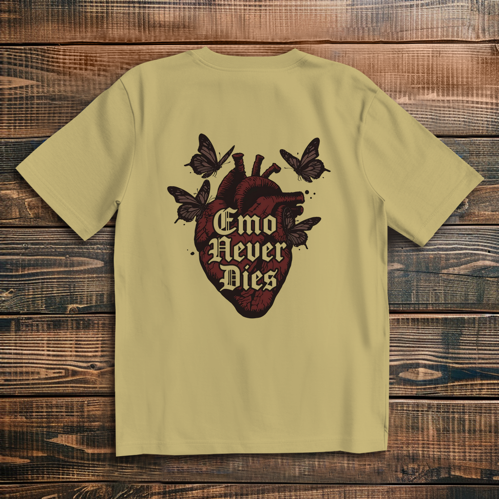 Oversize T-Shirt Emo Never Dies 11