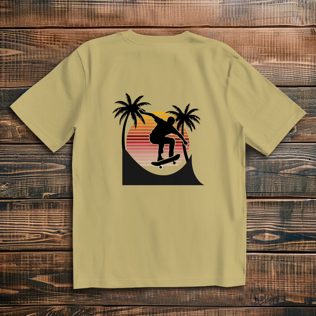 Oversize T-Shirt Sunset Stunt