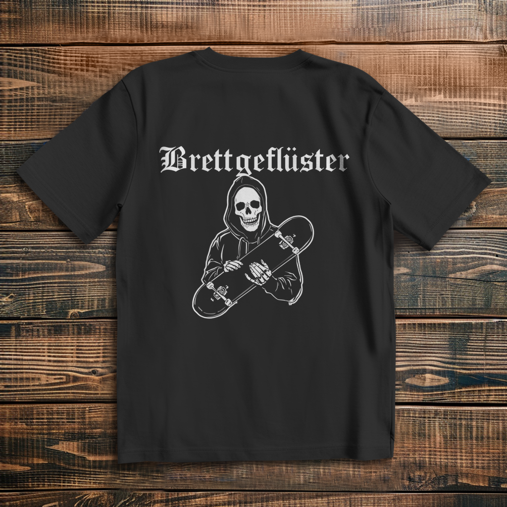 Oversize T-Shirt Brettgeflüster 1 white