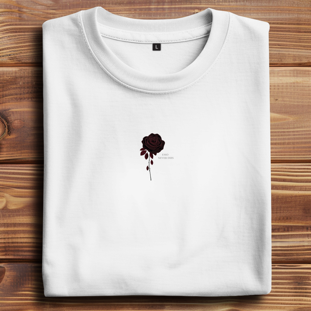 Oversized T-Shirt Emo Never Dies 6