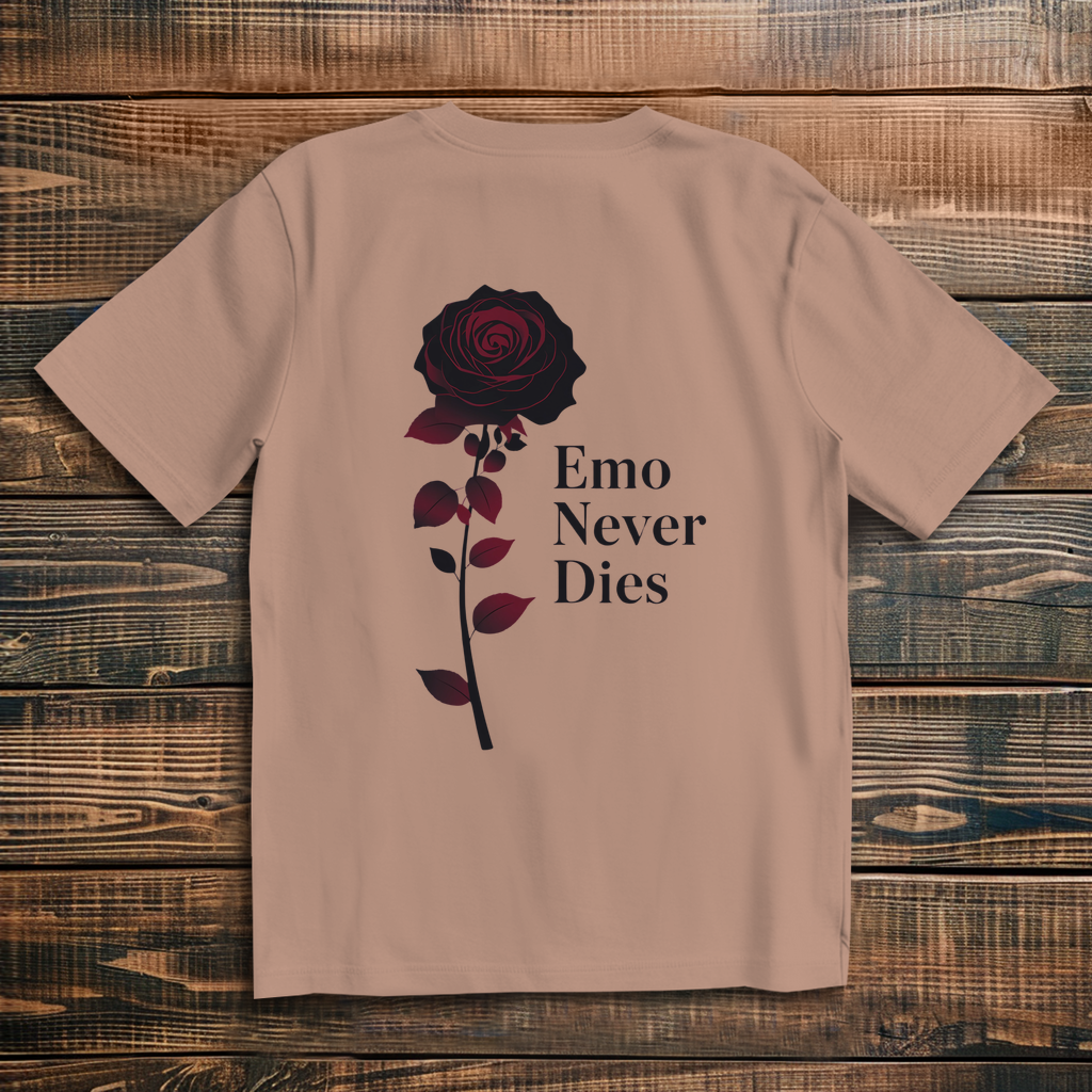 Oversized T-Shirt Emo Never Dies 5