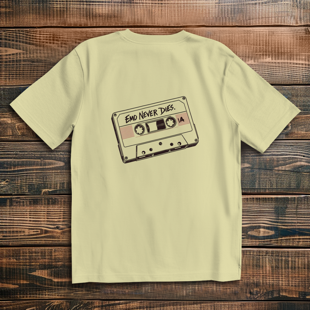 Oversize T-Shirt Emo Never Dies 8