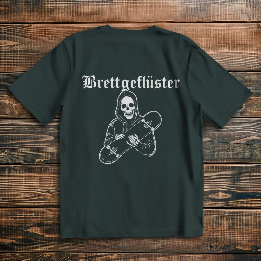 Oversize T-Shirt Brettgeflüster 1 white