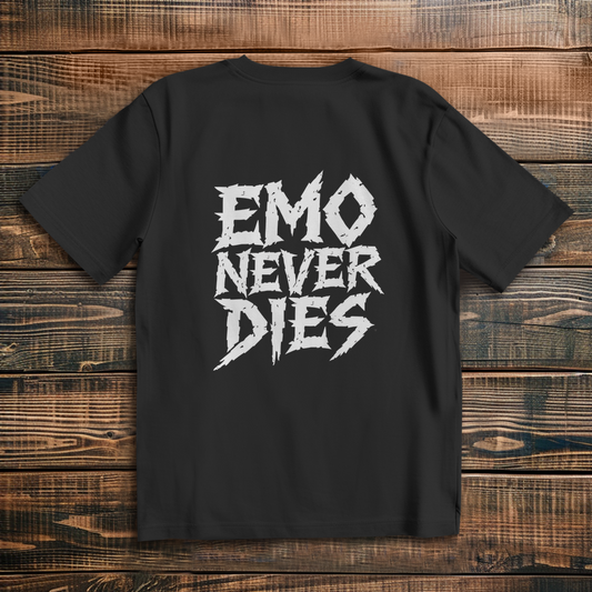 Oversize T-Shirt Emo Never Dies 1