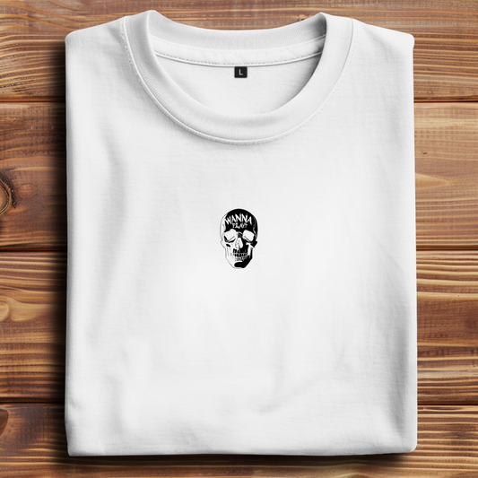 Oversize T-Shirt Skull Wanna Play black