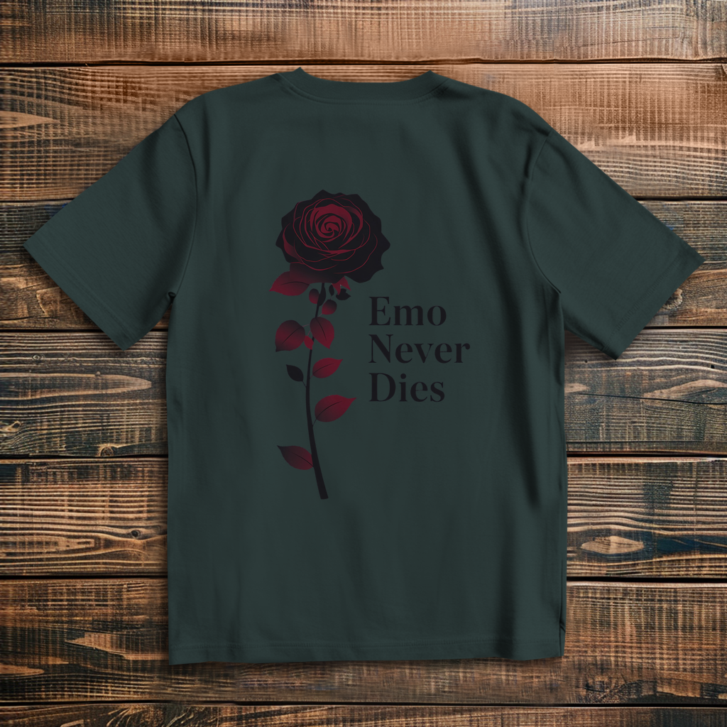 Oversized T-Shirt Emo Never Dies 5