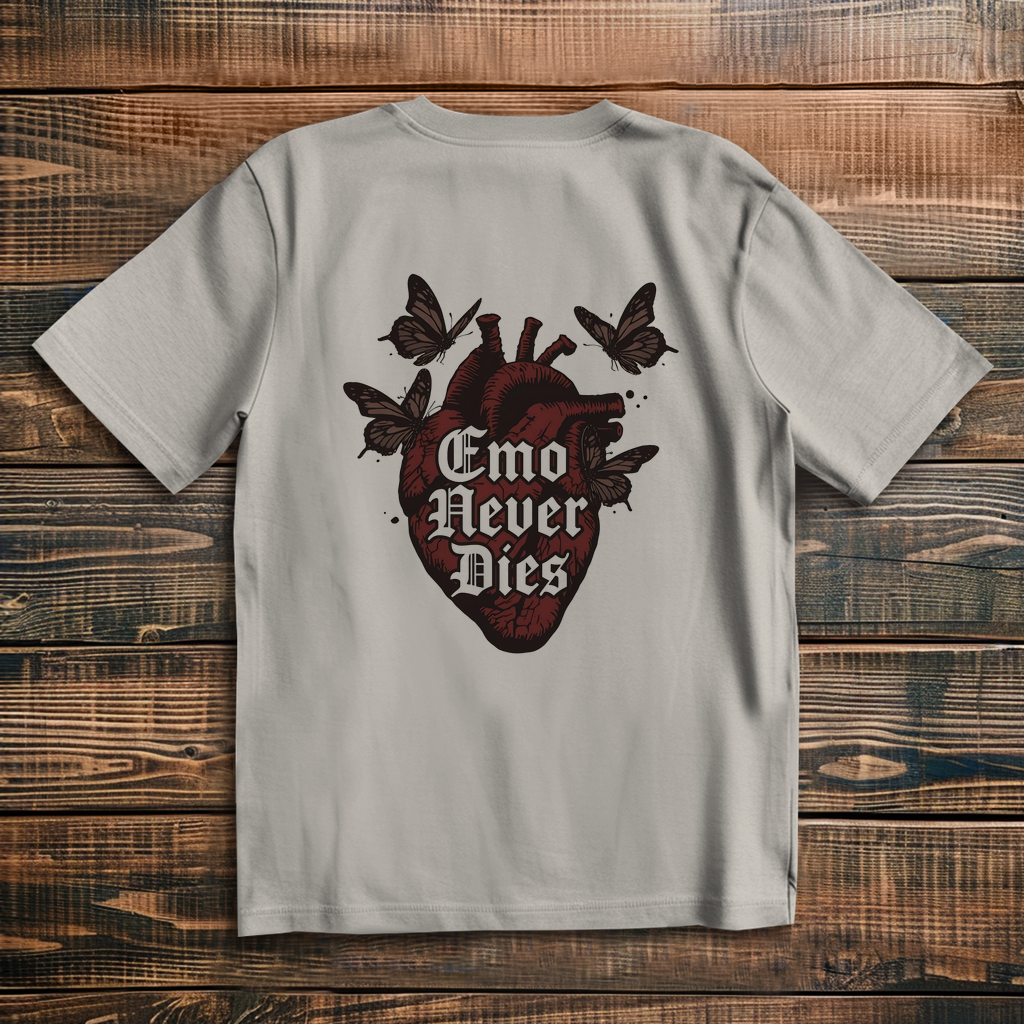 Oversize T-Shirt Emo Never Dies 11