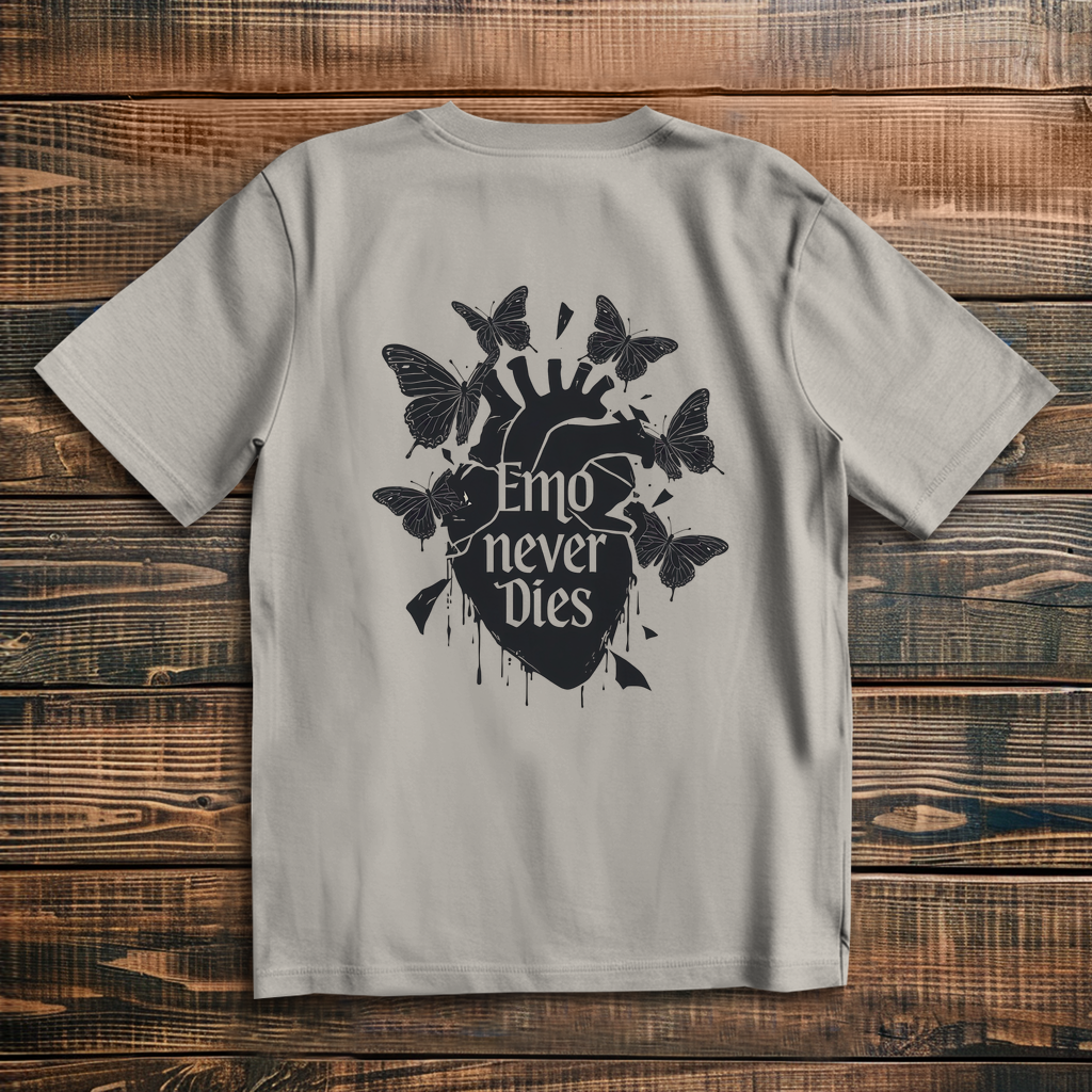 Oversize T-Shirt Emo Never Dies 10