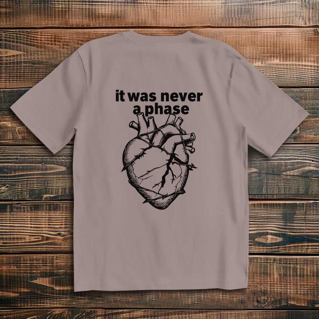 Oversize T-Shirt It Was Never A Phase 3