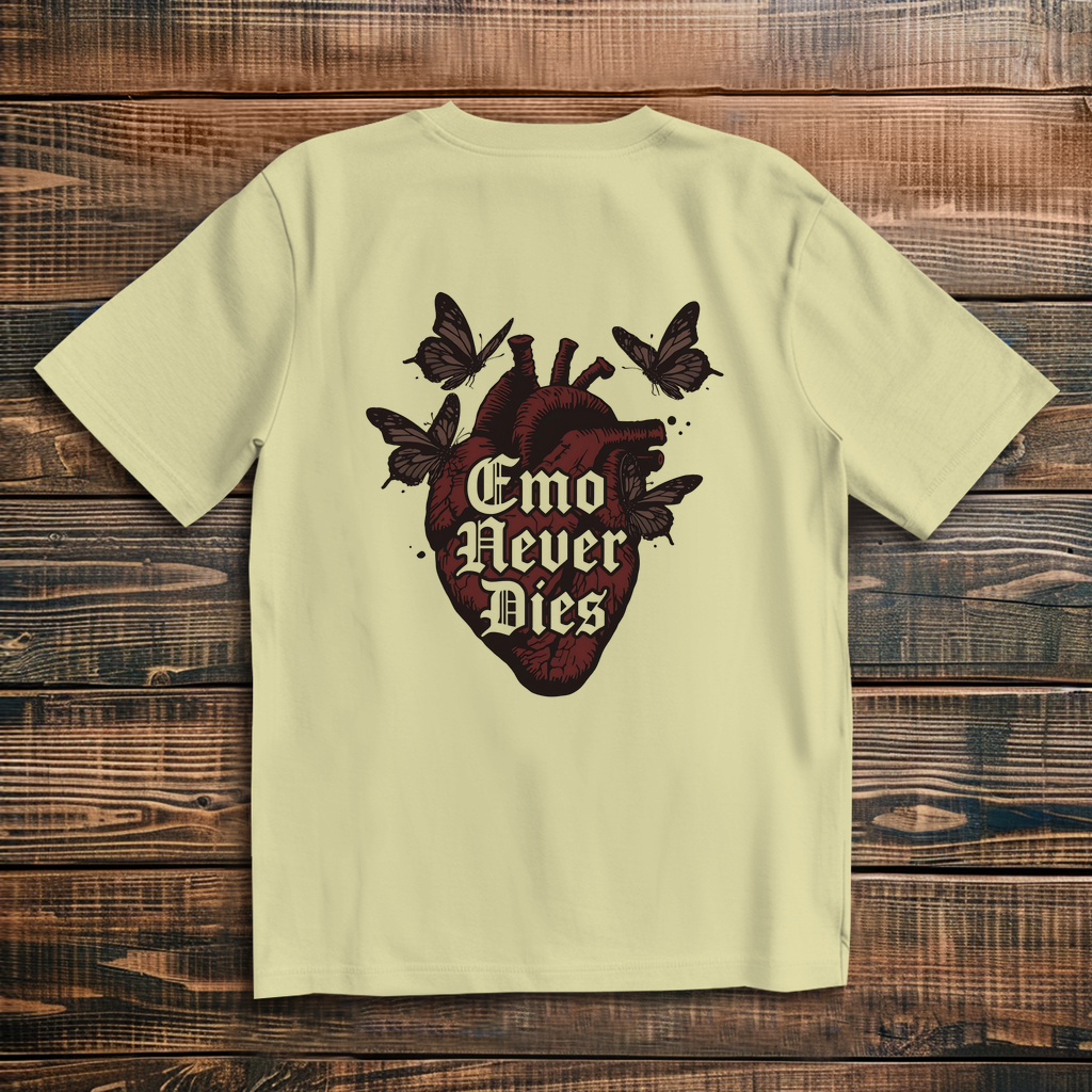 Oversize T-Shirt Emo Never Dies 11