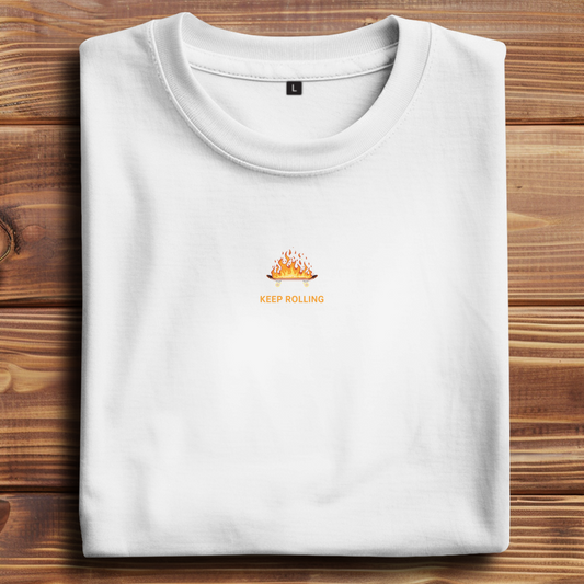 Oversize T-Shirt Keep Rolling 2