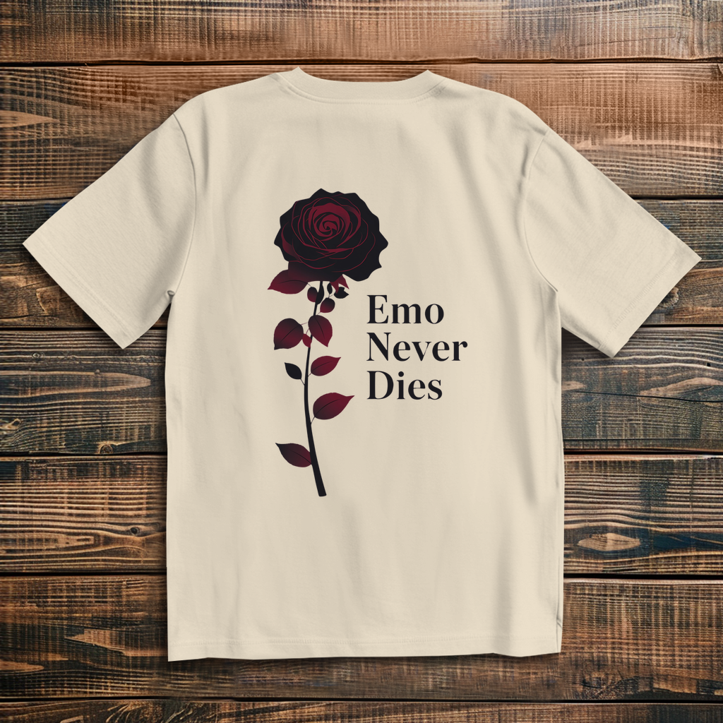 Oversized T-Shirt Emo Never Dies 5