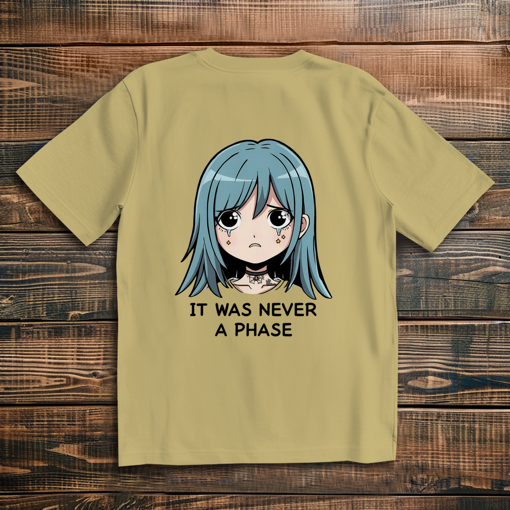 Oversize T-Shirt It Was Never A Phase 9