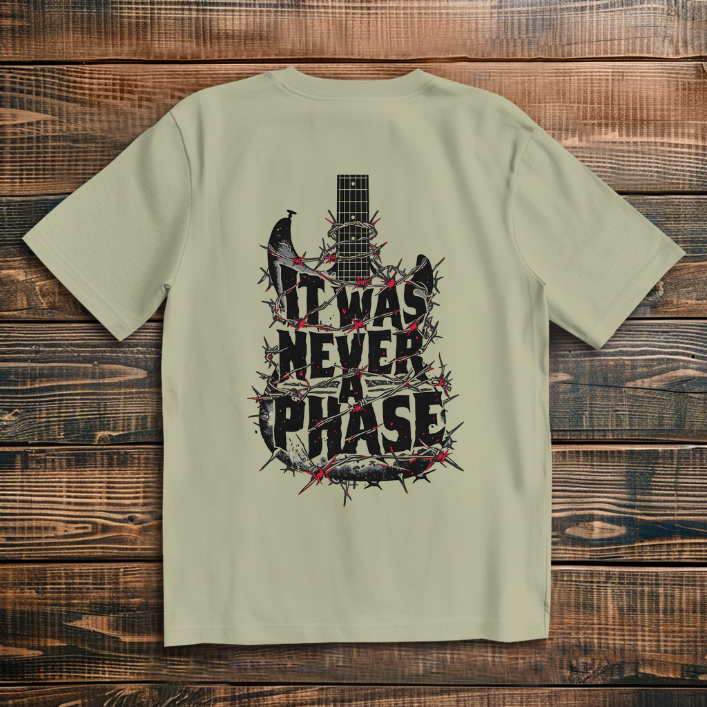 Oversize T-Shirt It Was Never A Phase 6