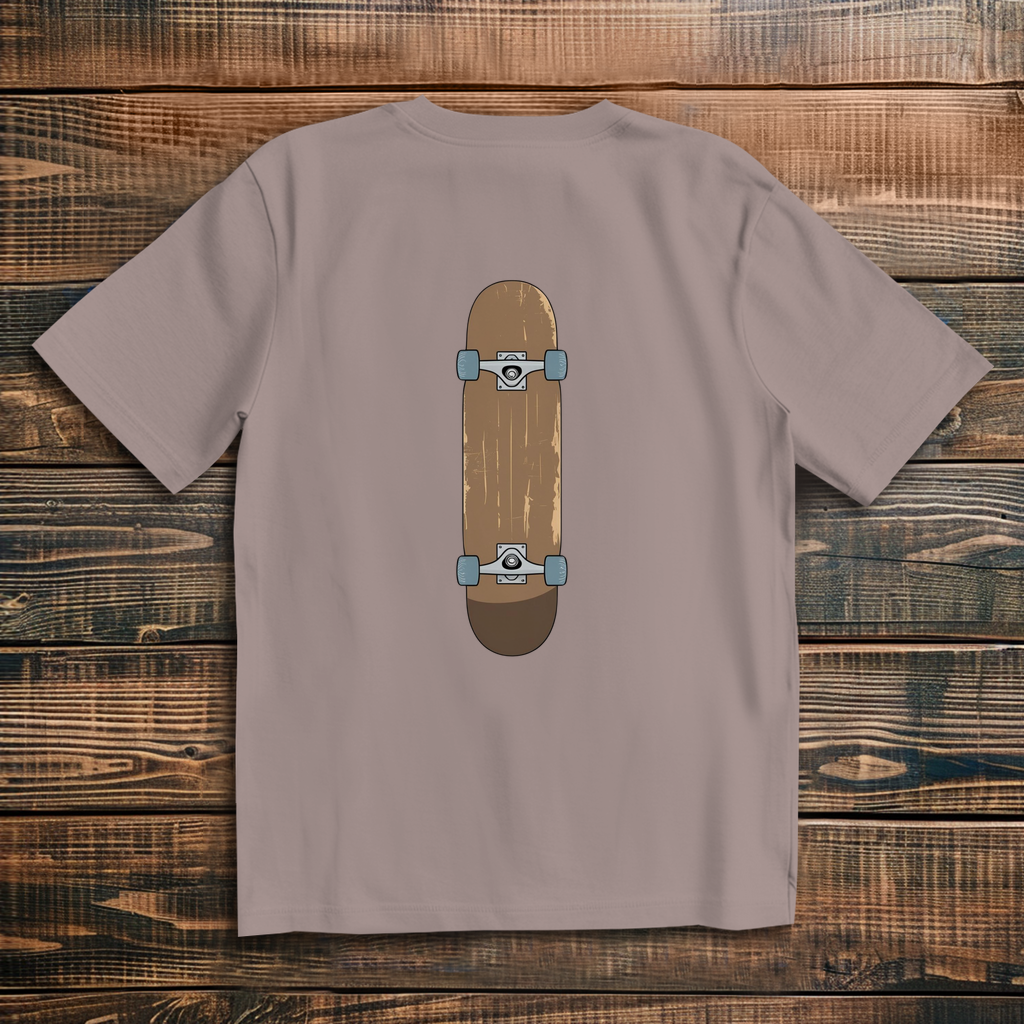 Oversize t-shirt skateboard graphic