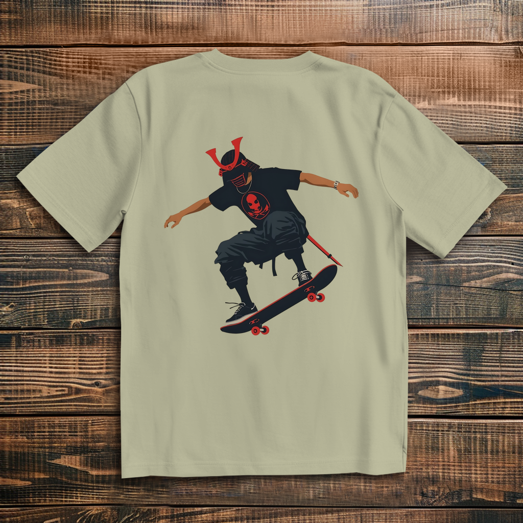 Oversized T-Shirt Skating Samurai 2
