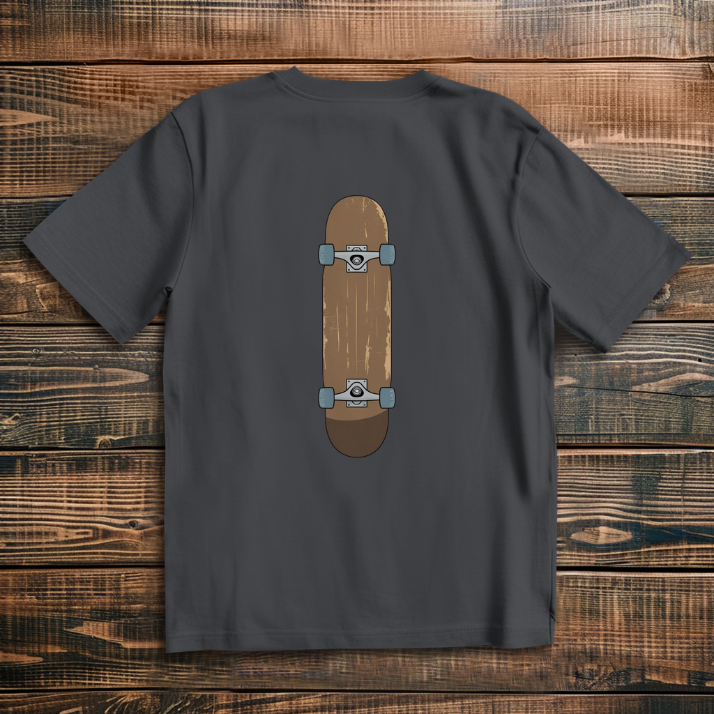 Oversize t-shirt skateboard graphic