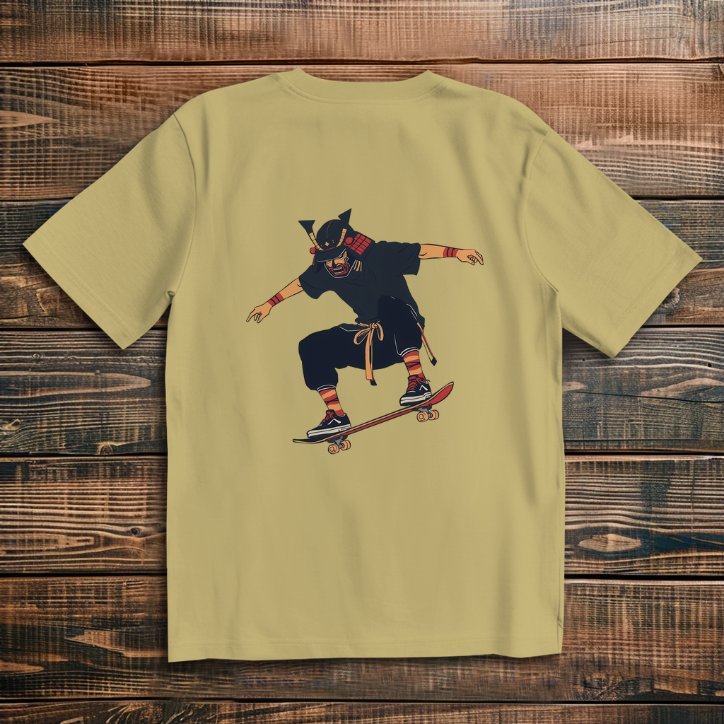 Oversized T-Shirt Skating Samurai 3
