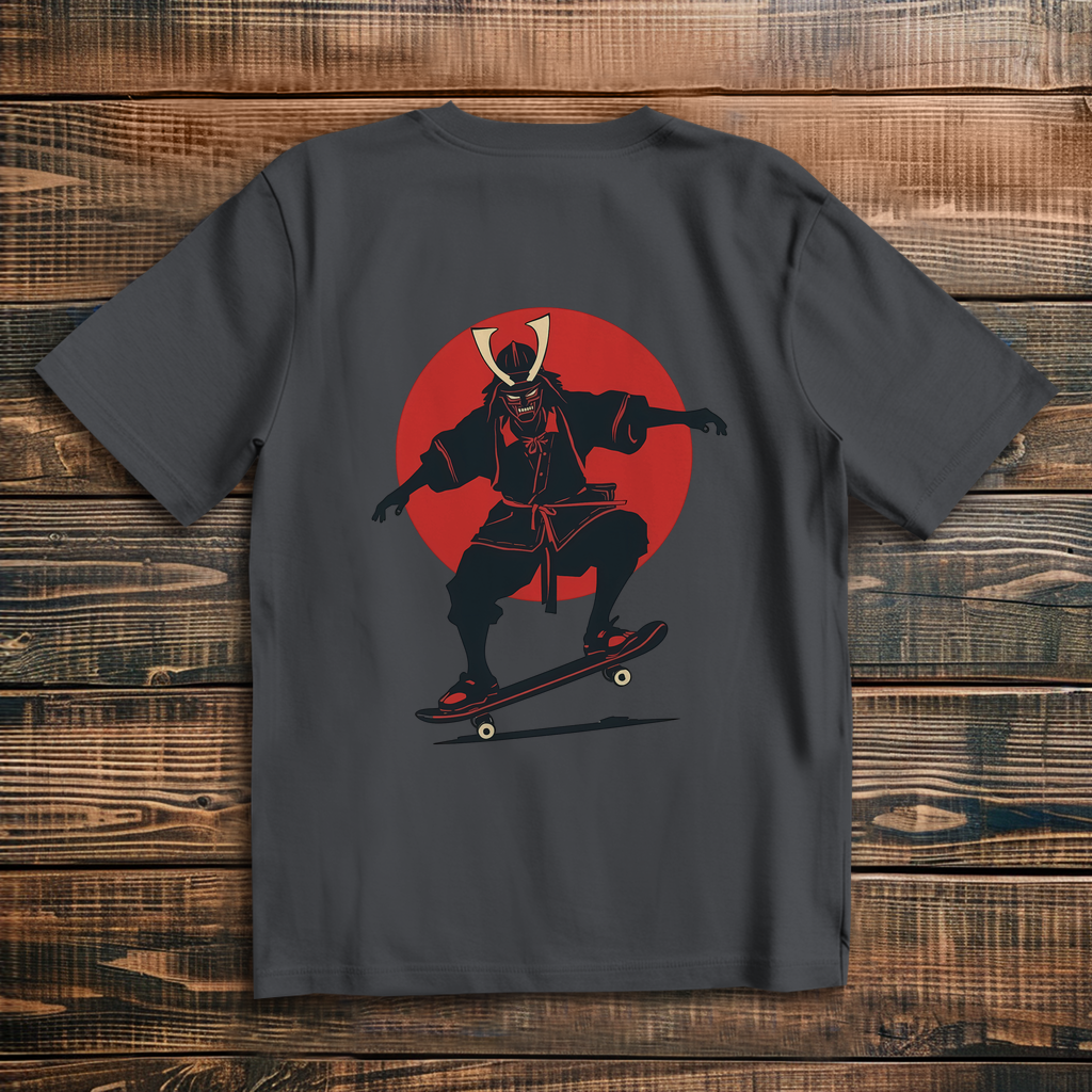Oversized T-Shirt Skating Samurai 1