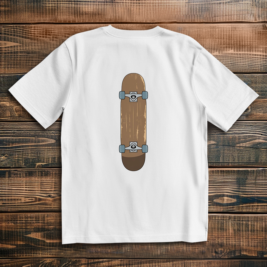 Oversize T-Shirt Skateboard Grafik
