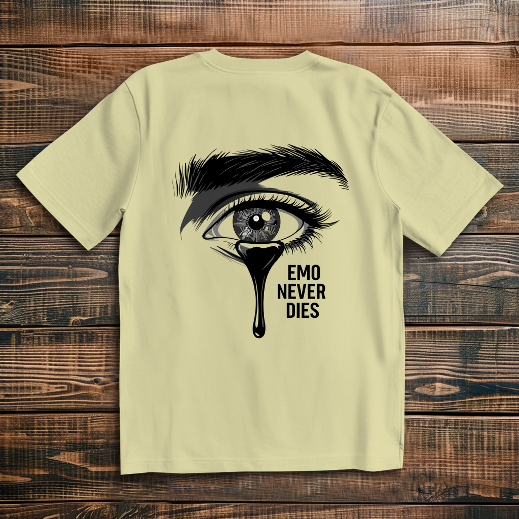 Oversize T-Shirt Emo Never Dies 12