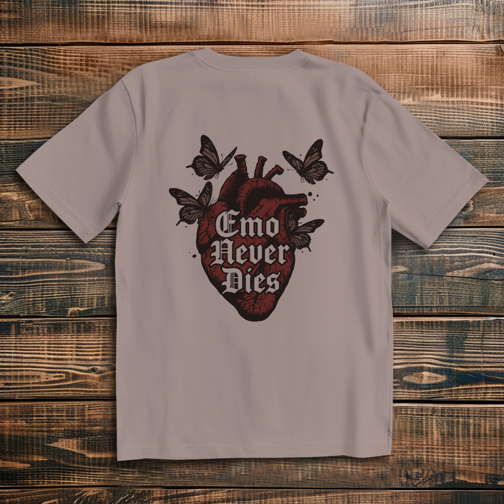 Oversize T-Shirt Emo Never Dies 11