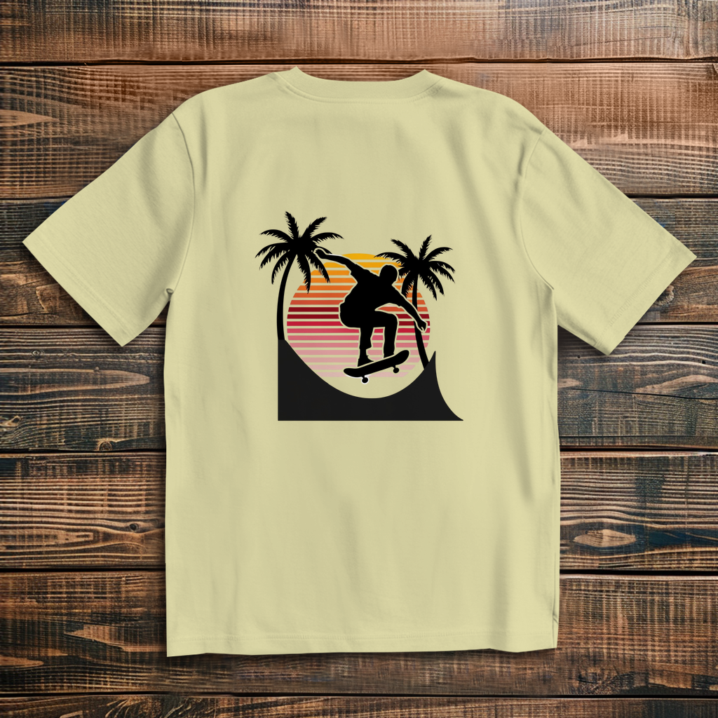 Oversize T-Shirt Sunset Stunt
