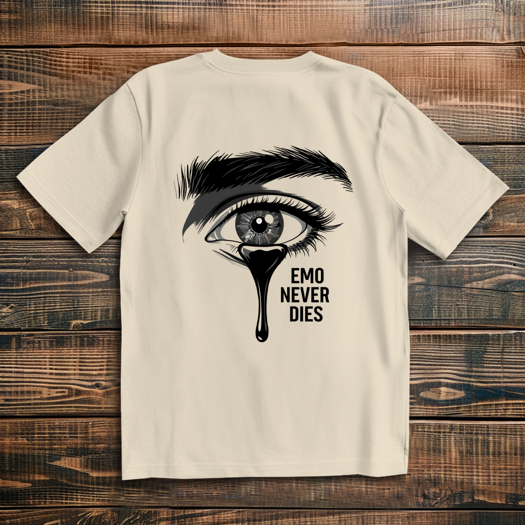 Oversize T-Shirt Emo Never Dies 12