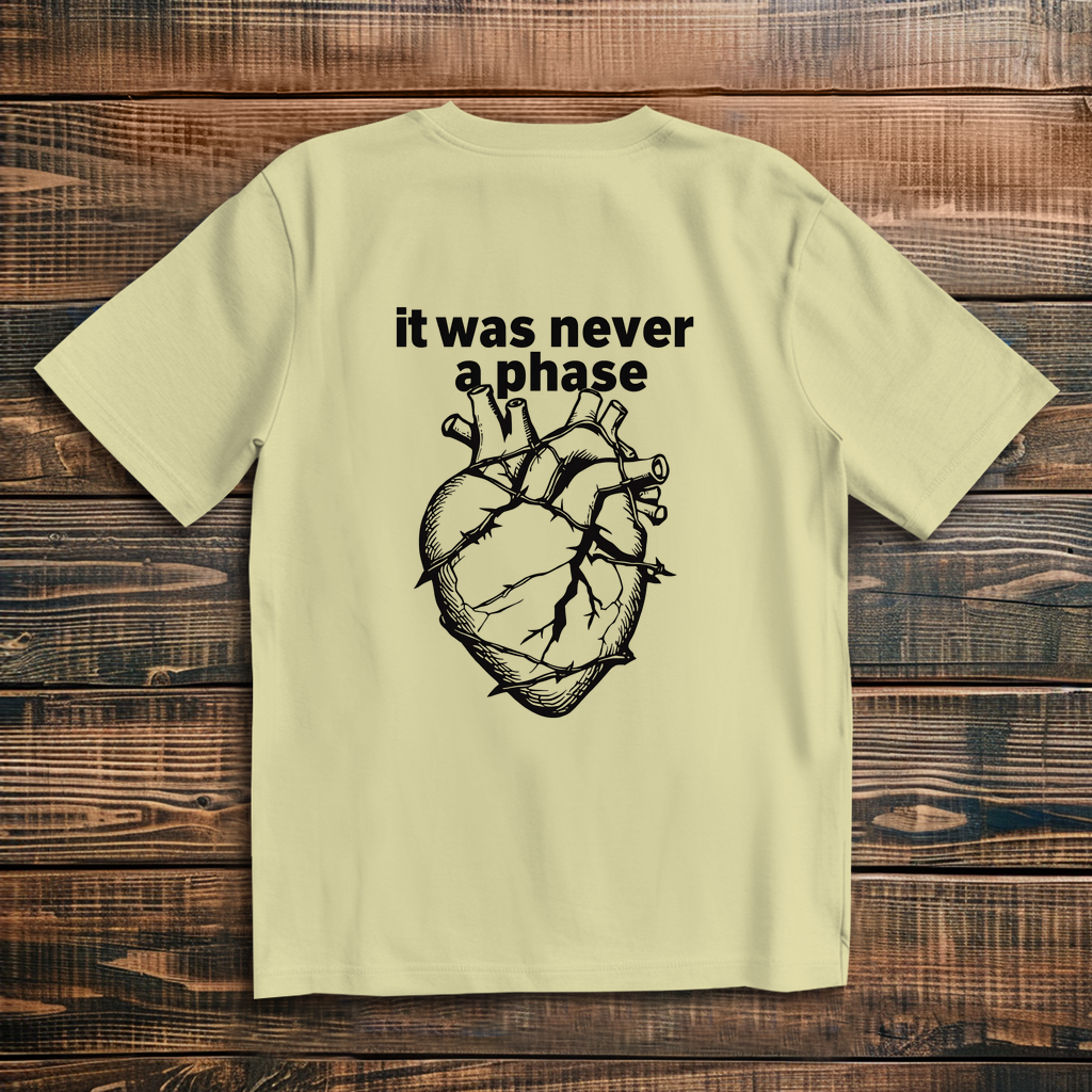 Oversize T-Shirt It Was Never A Phase 3