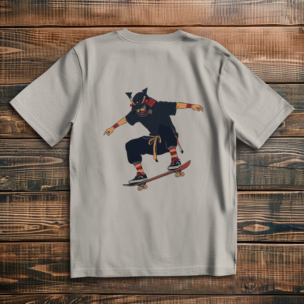 Oversized T-Shirt Skating Samurai 3