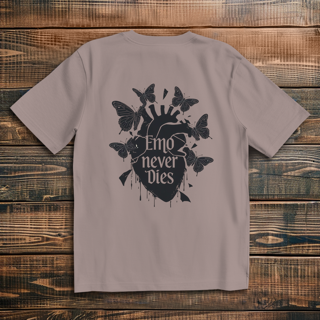 Oversize T-Shirt Emo Never Dies 10