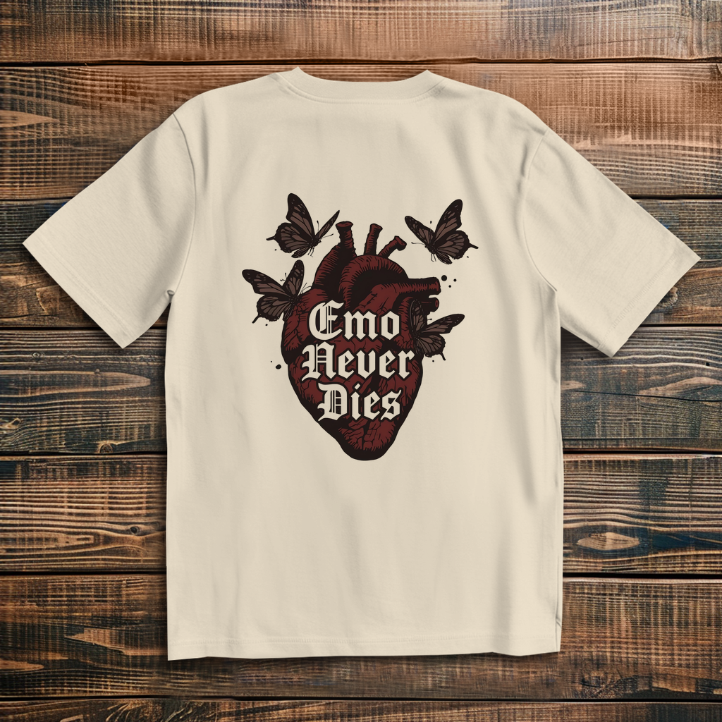 Oversize T-Shirt Emo Never Dies 11