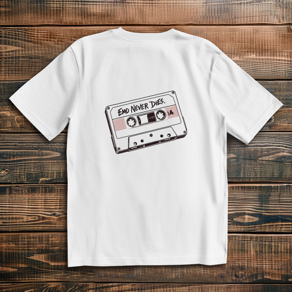 Oversize T-Shirt Emo Never Dies 8