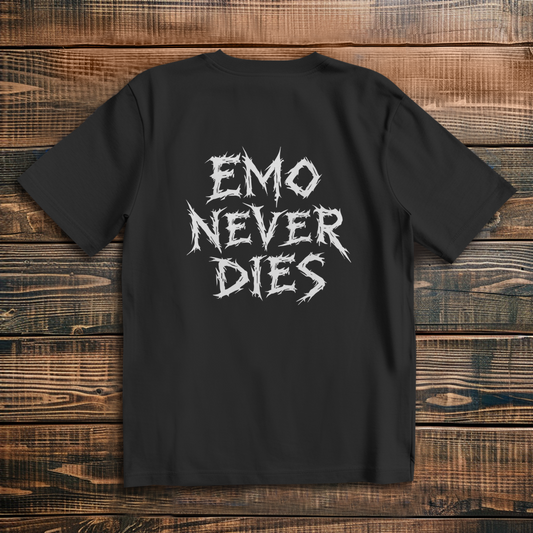 Oversize T-Shirt Emo Never Dies 2
