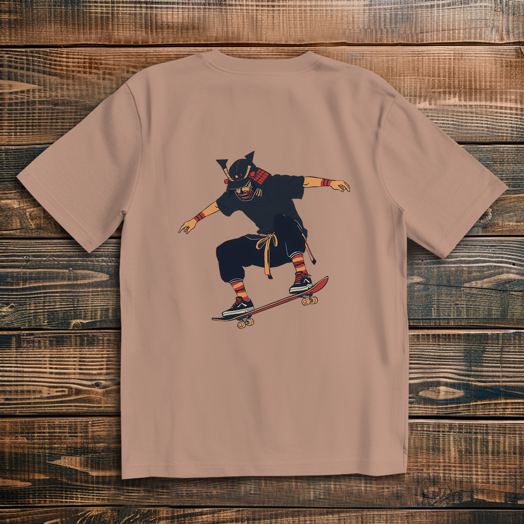 Oversized T-Shirt Skating Samurai 3