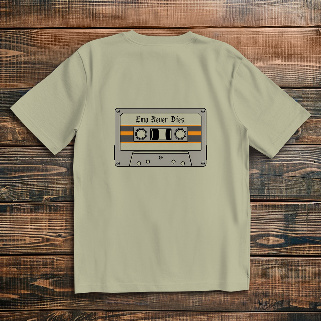 Oversize T-Shirt Emo Never Dies 9