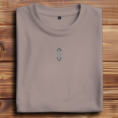 Oversize t-shirt skateboard gray