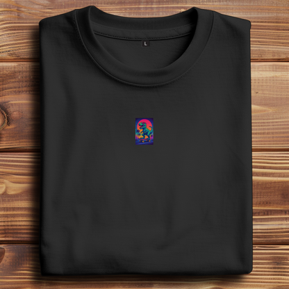 Oversize T-Shirt Skateboard T-Rex 80s