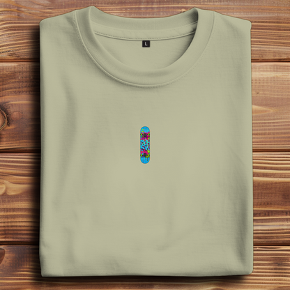 Oversize T-Shirt Skateboard Neon Graffiti 1