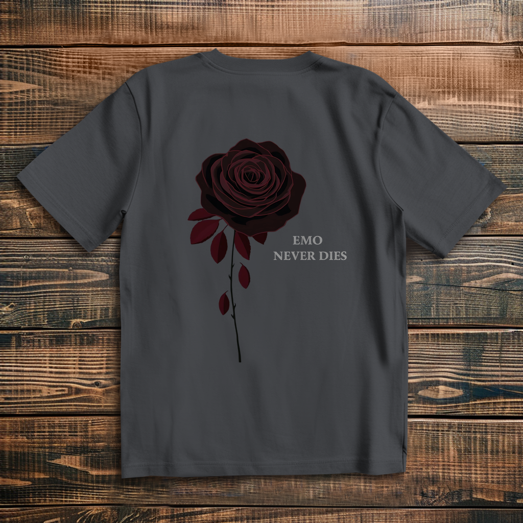 Oversized T-Shirt Emo Never Dies 6