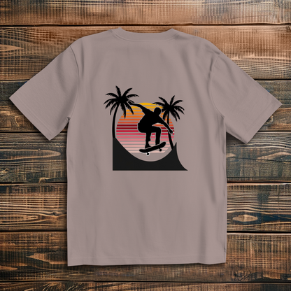 Oversize T-Shirt Sunset Stunt