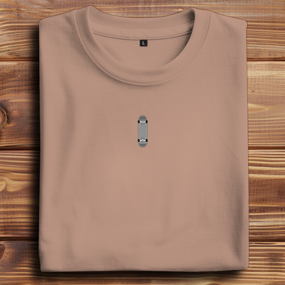 Oversize t-shirt skateboard gray