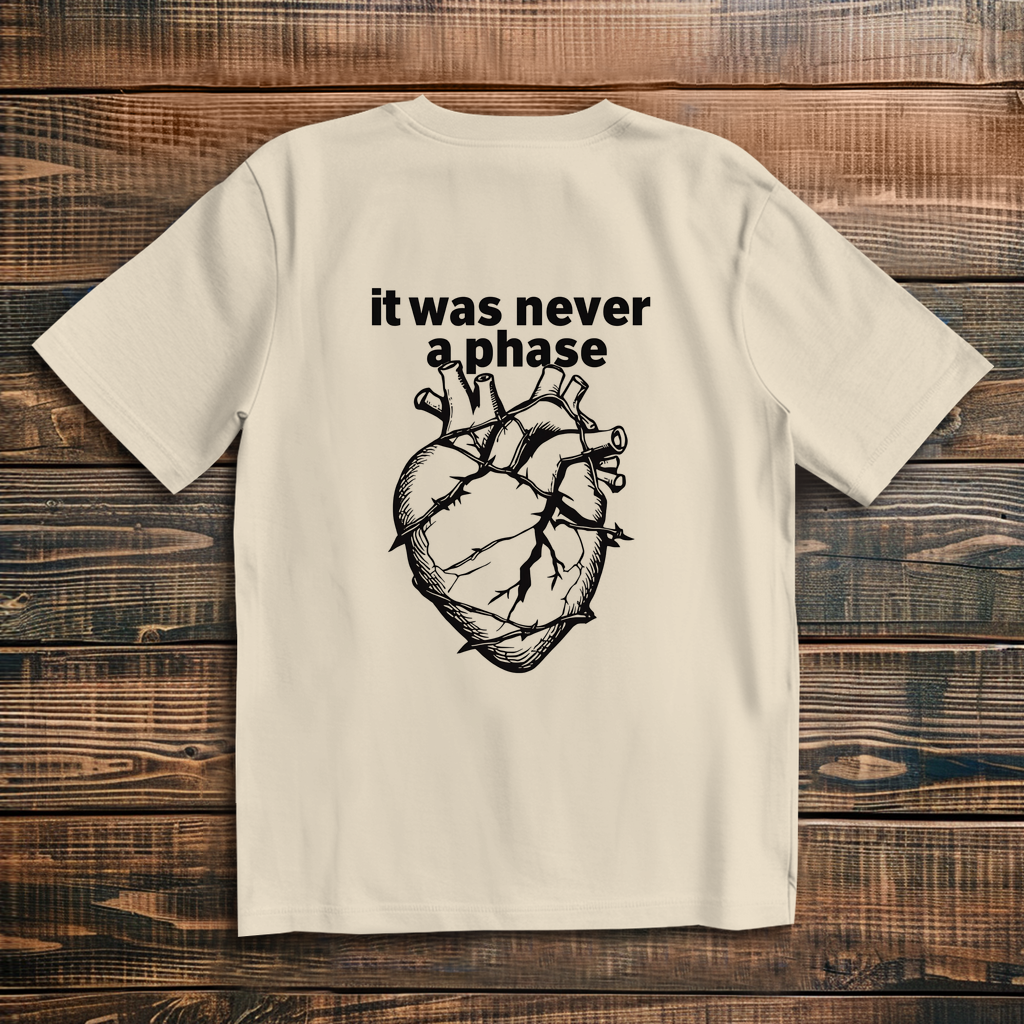 Oversize T-Shirt It Was Never A Phase 3