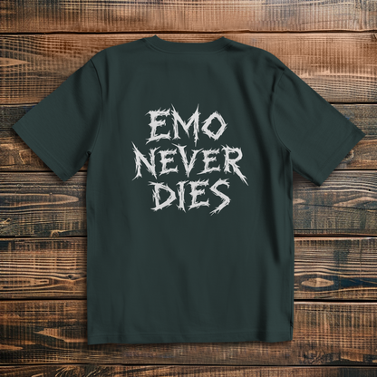 Oversized T-Shirt Emo Never Dies 2