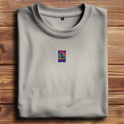 Oversize T-Shirt Skateboard T-Rex 80s