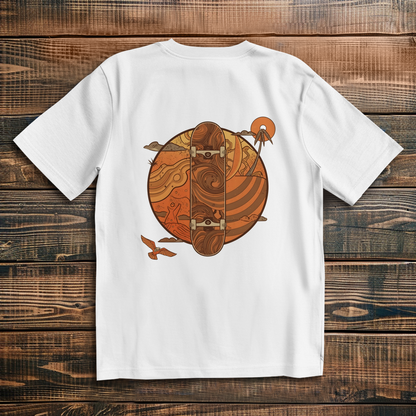 Oversize T-Shirt Skateboard 70s 2