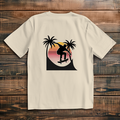Oversize T-Shirt Sunset Stunt