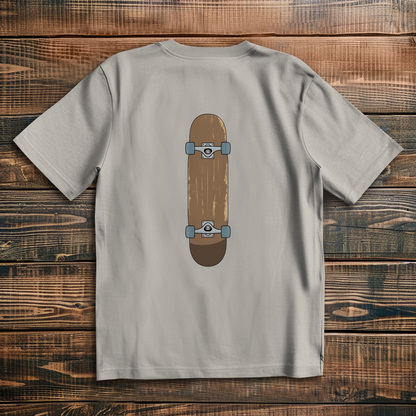 Oversize t-shirt skateboard graphic